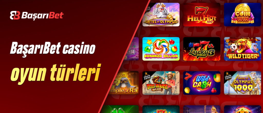 BaşarıBet casino oyun türleri